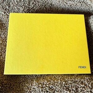 FENDI Empty Gift Box 9 x 7 2 Piece Cover and Bottom Box